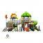 Kids outdoor amusement playground tube slide entertainment park playground equipment JMQ-G023A