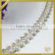 Silver plating rhinestone cup chain for jelwery making FC-636