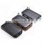Waterproof Portable 10000mah Solar Mobile Power Charger With LED Lights