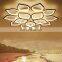 contemporary led luxury flower ceiling lamp with remote control from Zhongshan