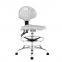 black color adjustable lab hospital school computer chair ergonomics