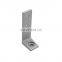 Aluminium 20 Alloy Silver Anodized Fixed Profile Accessories adjust floor feet holder