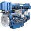 Weichai 6 цилиндровый 4 тактный мотор для лодки WHM6160C450-1 мощностью 330 кВт, морской мотор