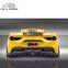 Farri 488 Notec dry carbon fiber material rear bumper rear diffuser body kit for car rear spoiler lip 488 diffuser