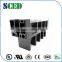 Perforation terminal connector screw barrier connector strip