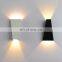 Modern and Simple Outdoor Rainproof Aluminum Led Wall Lamps for Decoration
