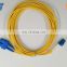 FTTH LC-LC Yellow Jacket fiber optic patch cord color code