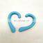 Comfortable silicone round adjustment masking earhook for face