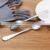 High Quality Long Handle Silver Ice Cream Themed Stainless Steel Small Spoon Desserts