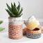 Custom Made Indoor Mini Balcony Hanging Home Garden Decoration Cement Flower Pot