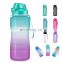 poly clear 24oz recycling pink plastic drinking leak proof bpa free tritan sports 1 gallon blank fitness bottles