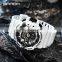 SANDA 3129 2022 New Men's Watches Dual Display Watch 50M Waterproof Sports Military Quartz Wristwatch Clock