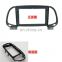 Car Radio Frame For 2016-2019 Fiat DOBLO Car Navigation Stereo Decoration Kit With Power Cable