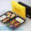 Disposable Plastic 4 Compartment Food Thermal Lunch Container Box,Plastic Takeaway Food Box with conjoined cover bagease