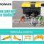 HENGWANG HW-17 1.7 ton rake attached small crawler excavator for trenching