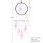 Artillady Car White Dreamcatcher Kids Room Decoration Girl Wedding Gift Crystal Dream Catcher