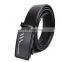 Genuine leather belt for men automatic buckle ratchet wholesale customized flexible hot sale OEM ODM