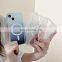 Wholesale Gradient Design Soft TPU Wireless charging Case Upgraded Shockproof magnetic mobile phone case for iPhone 12 /13