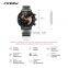 SINOBI S9829G Creative Men's Watch Unique Design Calendar Clock Sports Chronograph Quartz Wristwatches reloj hombre Gift for Men