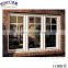 Aluminum up and down sliding window American style sash window grill design