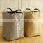 China yiwu new product white Deluxe Collapsible Mesh Over The Door Pop Up Hanging Laundry Hamper