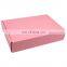 Ready Stock Pink Shipping Box Shoes Clothing Kraft Packaging Corrugated Paper Cardboard Postal Mailer Subscription Shipping