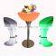ktv nightclub party events led furniture led bar tables coffee shop hotel led bar furniture cocktail tables and chairs