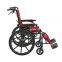 Manual wheelchair aluminum alloy folding 14kg, can be pushed and self driven