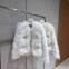 Internet celebrity new style small fragrant raccoon fur car stripe fur coat women's short fashion fur top fairy