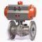 DN15~200 Q641F-16R SS316 Flange Pneumatic Water Ball Valve