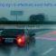 red laser anti-collision laser warning light Waterproof led car laser fog lamp for safe driving