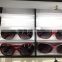 China Factory Large Space Sunglasses Display Cabinet With Drawer And Wheel