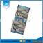 Custom printed machine hot silver label sticker