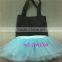 2016 newly design purple girls tutu bags,Halloween kids lovely tutus bag,little toddlers lace dancing tote bags