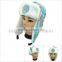 2013 fashion custom design winter fur hats with earflaps