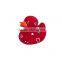 China cheap LED flashing bath floating rubber toys LED ducks toy