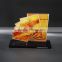 custom high quality retail counter acrylic cigarette/tobacco advertising poster display stand
