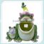 New arrival resin frog house