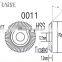key cutter manufcaturers_Raise 0011B slitting cutter for wenxing 100 series key clone machine
