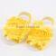Fashion Solid Color Baby Foot Flower Baby Shabby Chic Flower Barefoot Sandal WH-1275