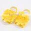 Fashion solid color baby foot flower baby shabby chic flower Barefoot Sandal WH-1275