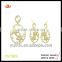 Fashion Gold Plated Silver Jewellery Set, Wholesale Jewellery