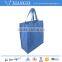 Wholesale cheap customize printed 840D polyester shoulder tote bag shopping bag