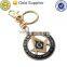 Fashion design zinc alloy metal soccer keychain
