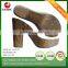 Lady Latest Design Laxious Wedge Sandals pu Sole
