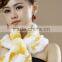 Celebrate Mid-Autumn Festival Rodin courteous rex rabbit hair scarf fur scarf rex rabbit collar scarf
