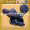 Fashional design best price magnetic glasses case with leather material wuxi supplier for sale