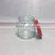 round jam honey filling glass jar 100ml with airtight metal cap