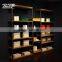 ZJF New design shopping mall display wood rack