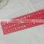 Factory NEW Plastic Letter Stencil Ruler OEM and ODM hips plastic material